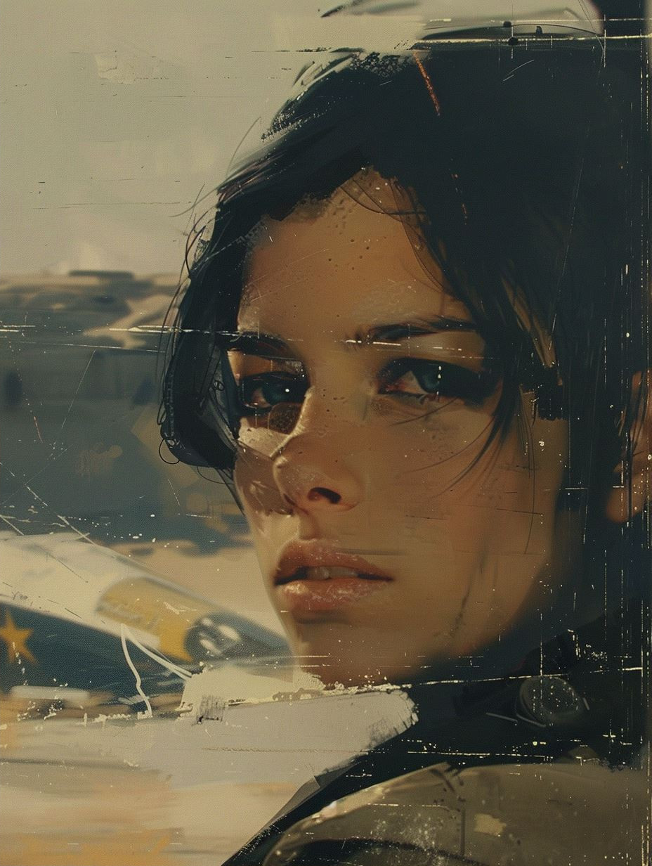 Moody Cinematic Portrait Study - Image 2