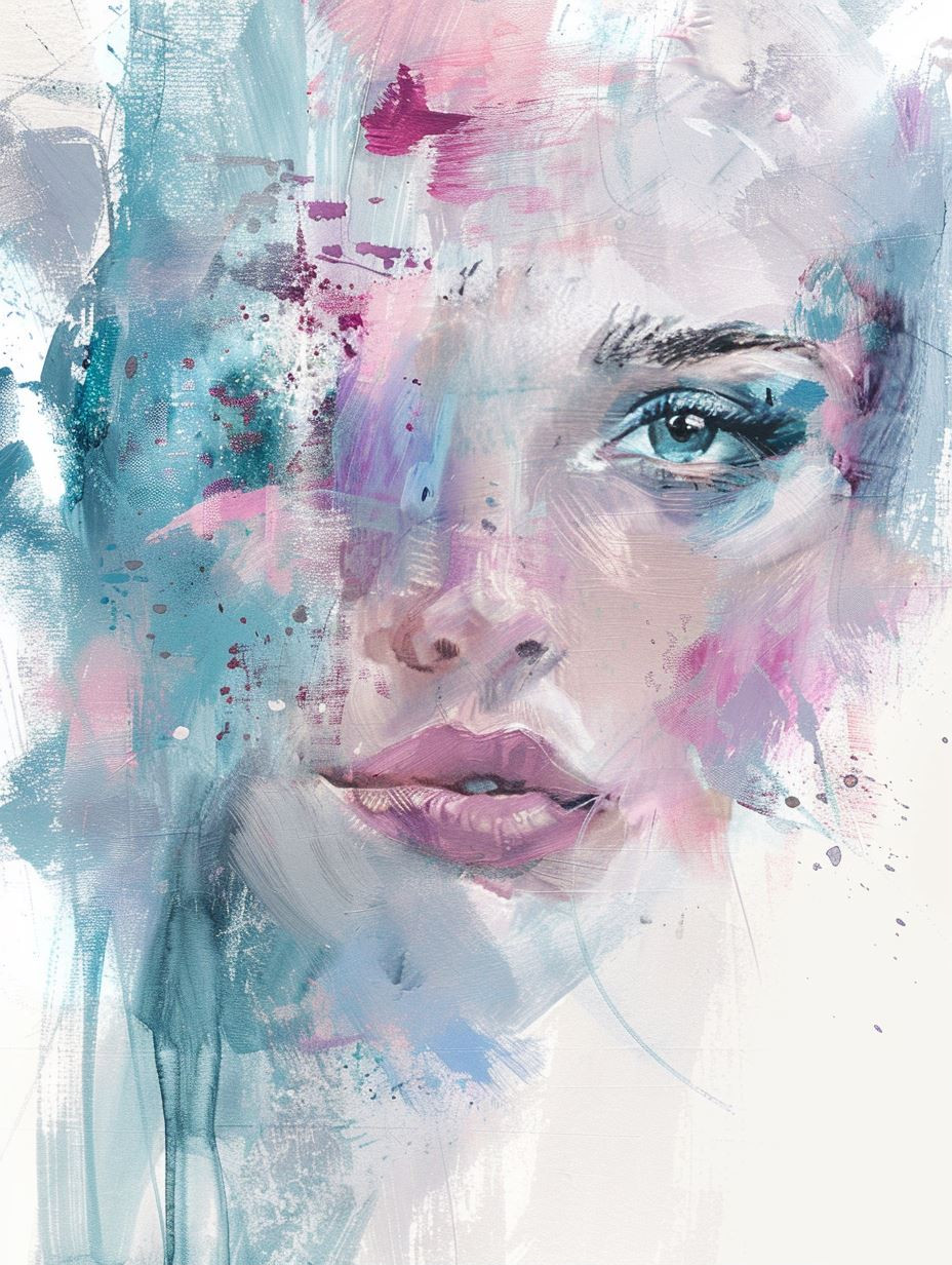 Ethereal Fragments of a Portrait - Image 1