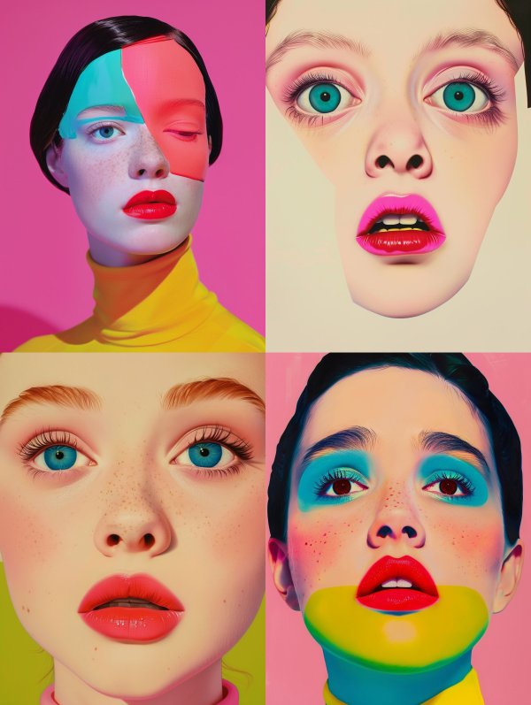 Vibrant Visions of Surreal Beauty