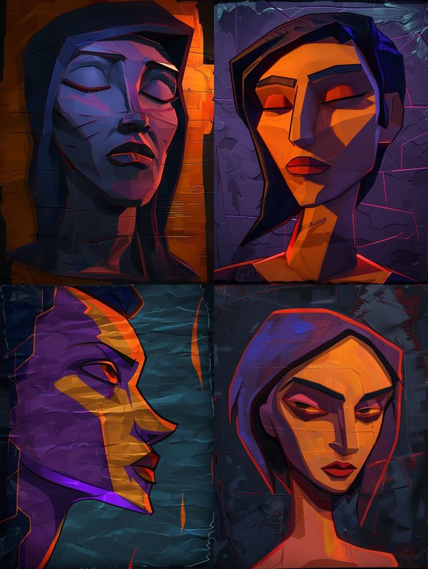 Ethereal Shadows of Inner Peace