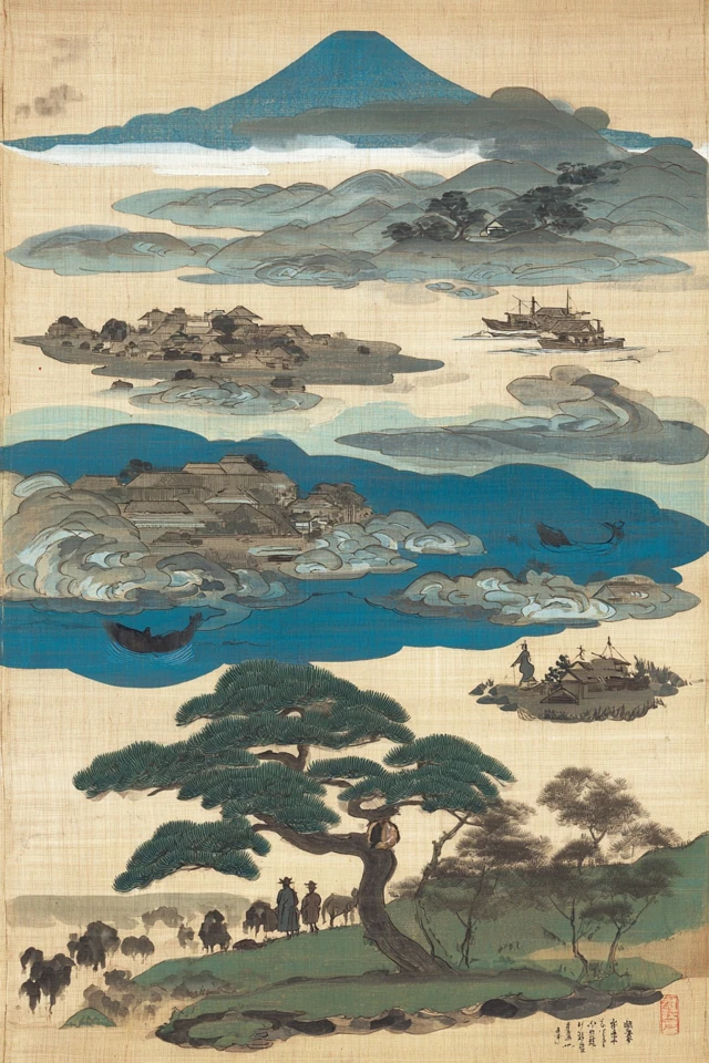 Silk Canvas Elegance - Image 2