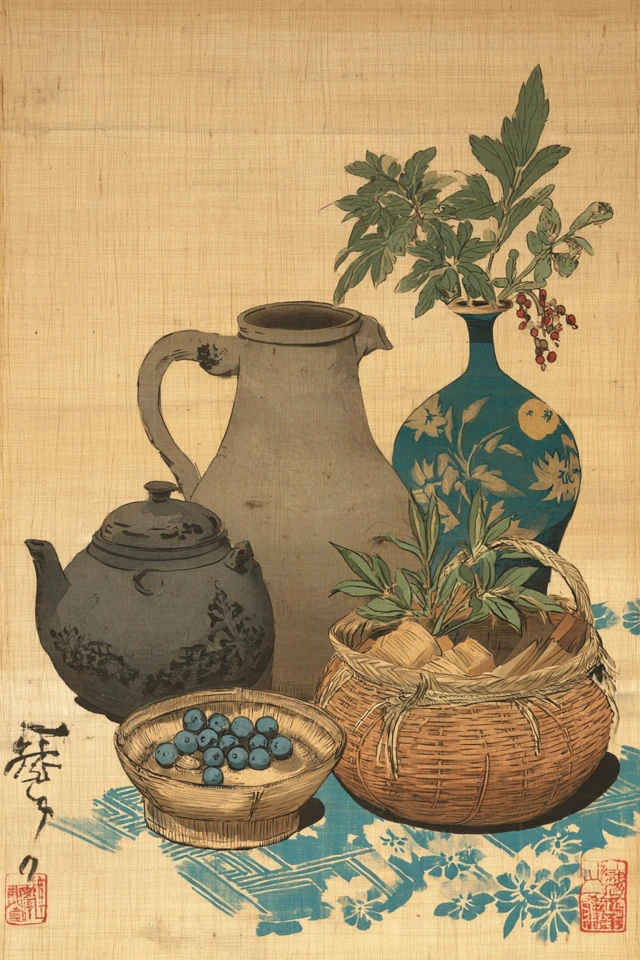 Silk Canvas Elegance - Image 3