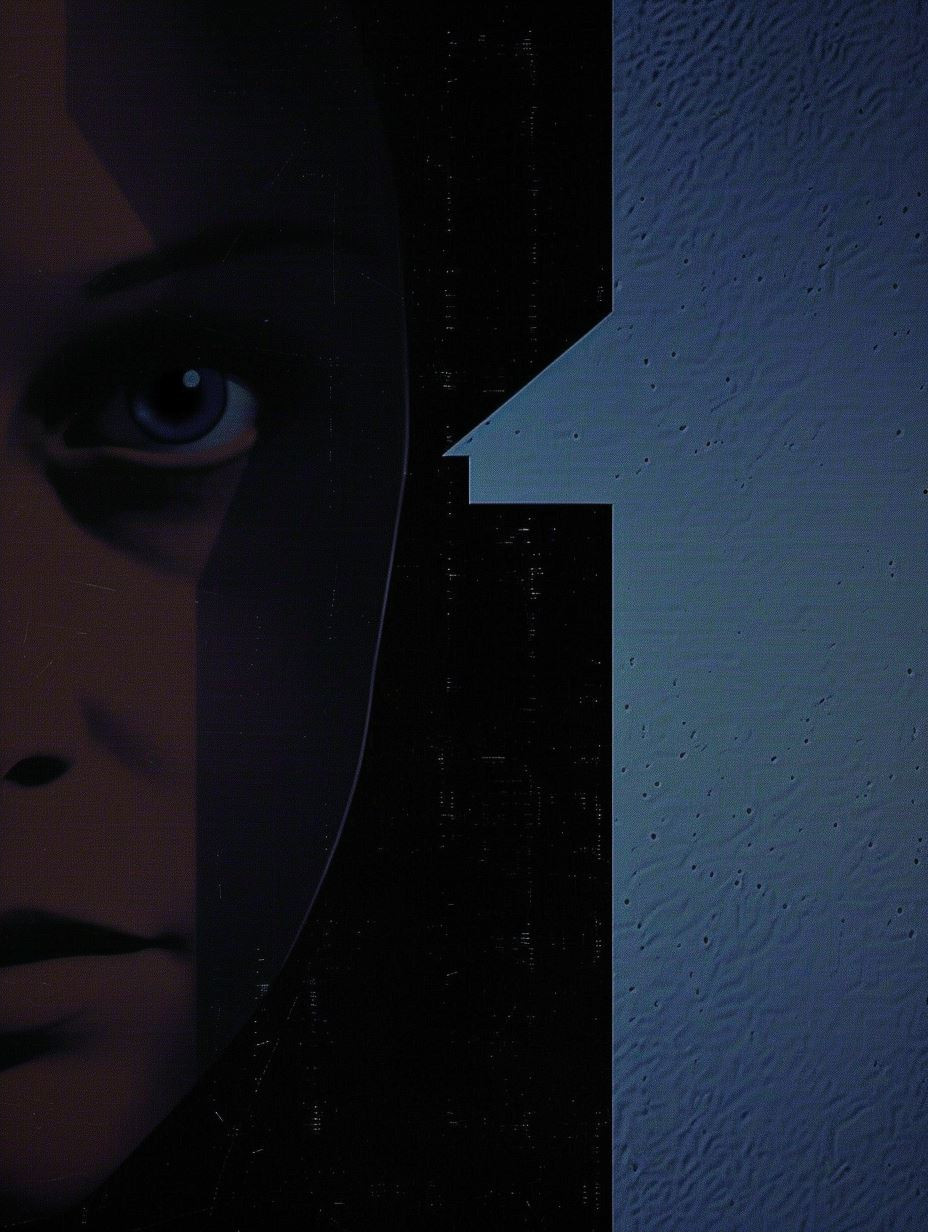 Mysterious Geometric Portrait Study - Image 2