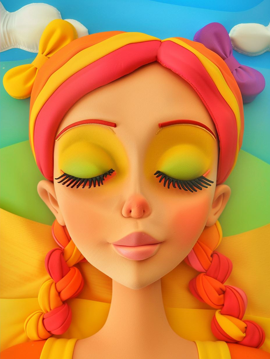 Vibrant Stylized 3D Character Portraits - Image 2