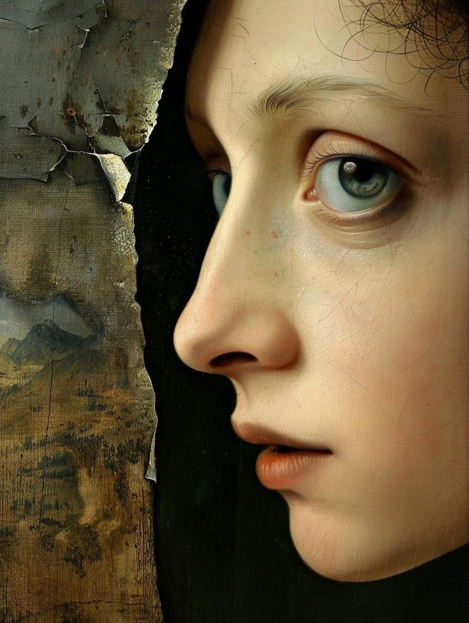 Fragmented Gaze of Ancient Art - Image 1