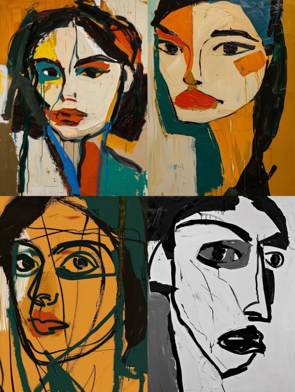 Fragmented Souls: A Study in Expression