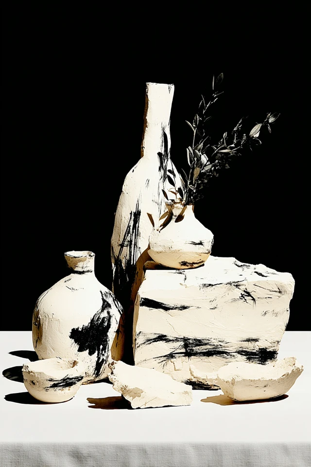 Ink and Clay: A Study in Contrast - Image 3