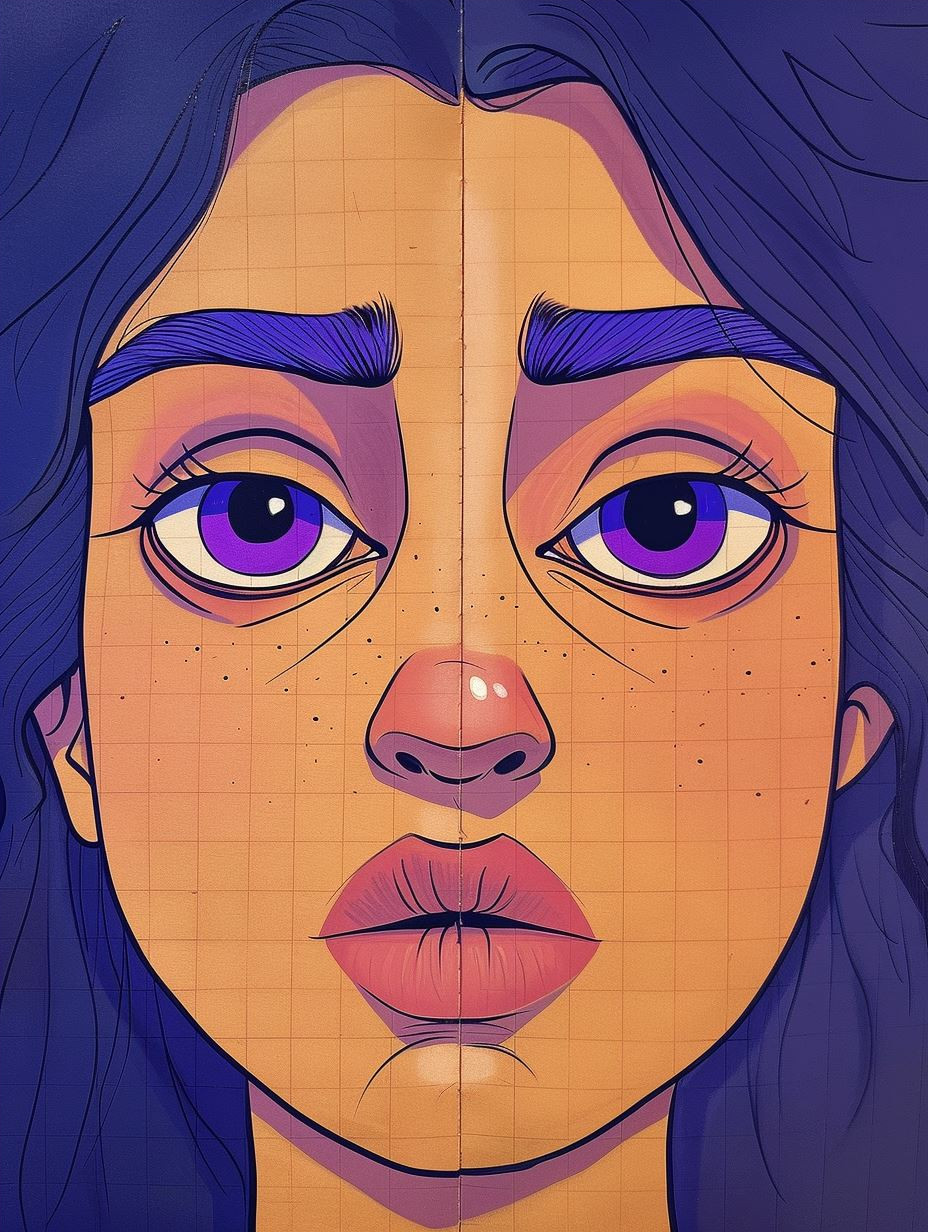 Vibrant Neon Portrait Studies - Image 4