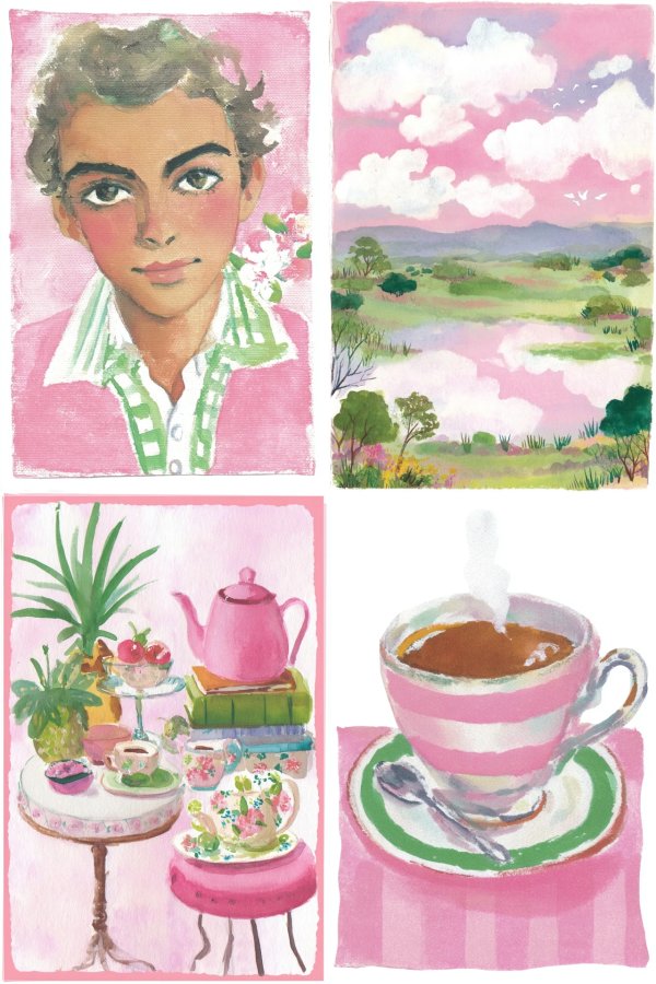 Pastel Dreams in Pink