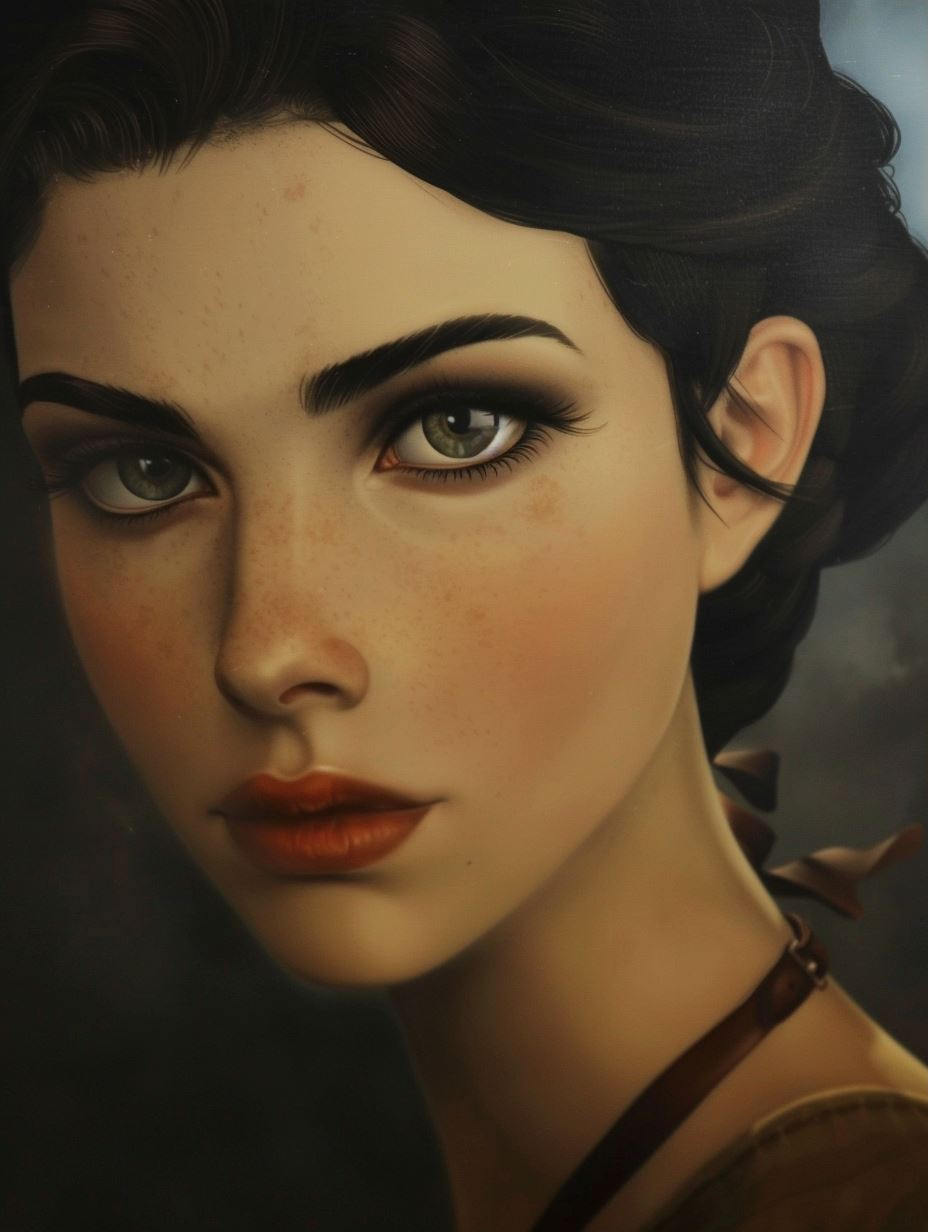 Faces of Fantasy: Digital Portrait Study - Image 1