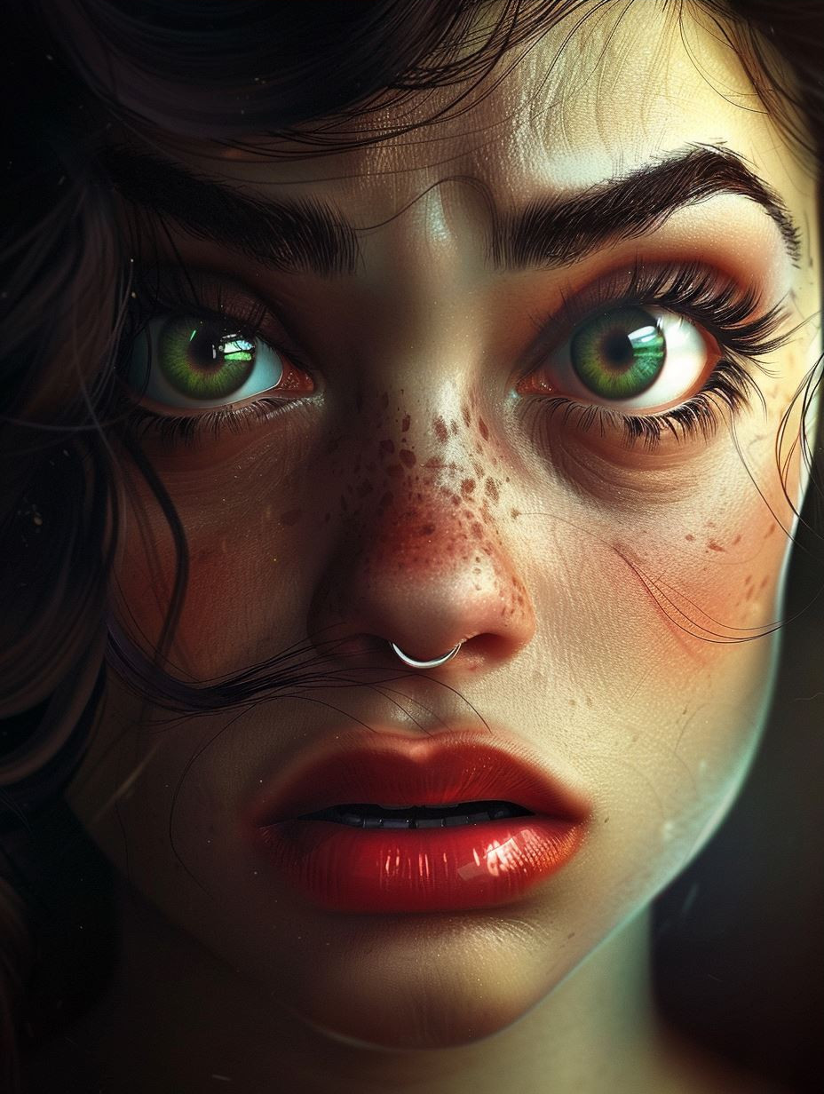 Intense Cinematic Female Portraits - Image 3