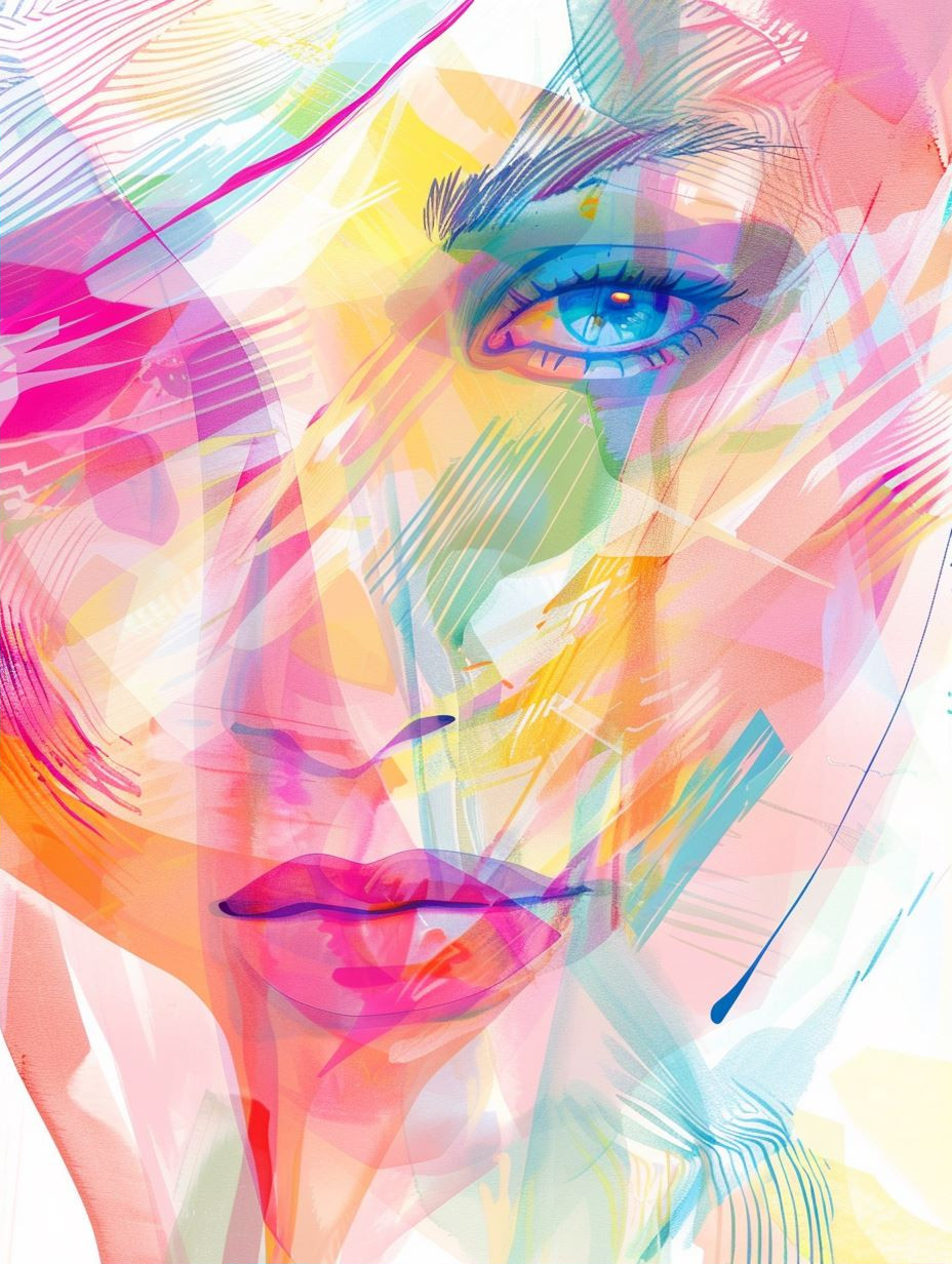 Prismatic Visions of a Woman - Image 2