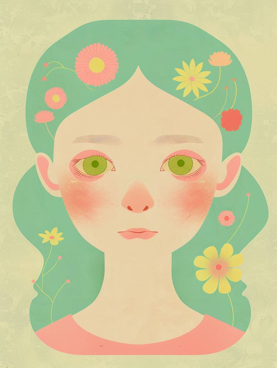 Pastel Dreams of Silent Thought - Image 2