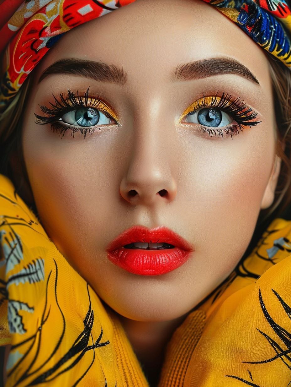 Golden Glow Ethereal Portrait - Image 3
