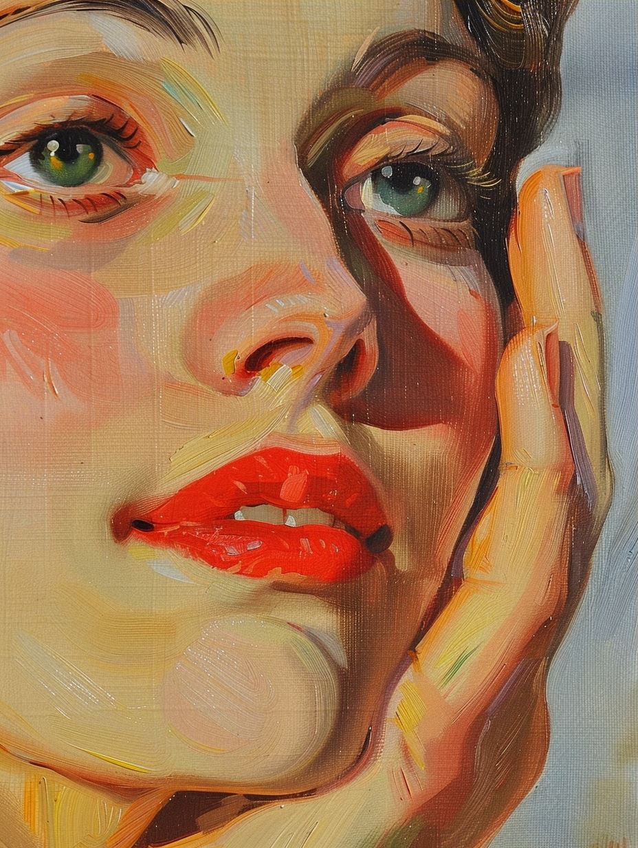 Sunlit Canvas Gaze - Image 3