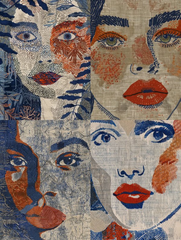 Woven Echoes of a Face