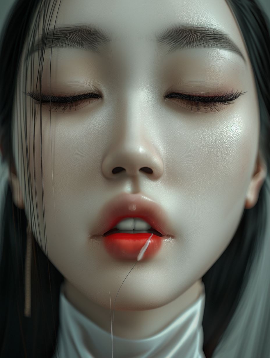 Serene Porcelain Dream - Image 1