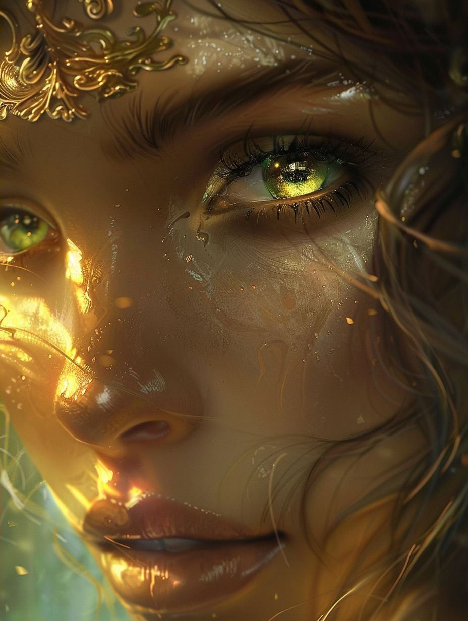 Golden Gaze Etherealism - Image 2
