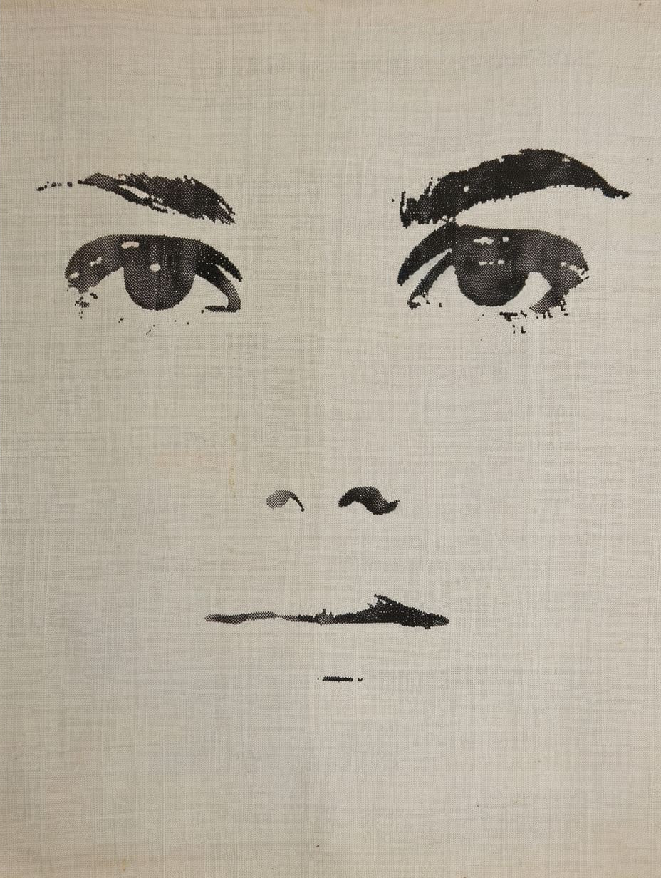 Minimalist Portraits in Ink Wash - Image 2