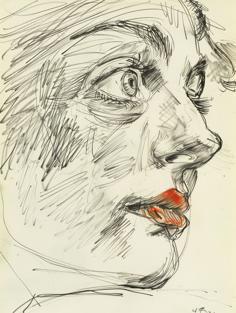 Fragmented Gazes: A Study in Line - Image 4