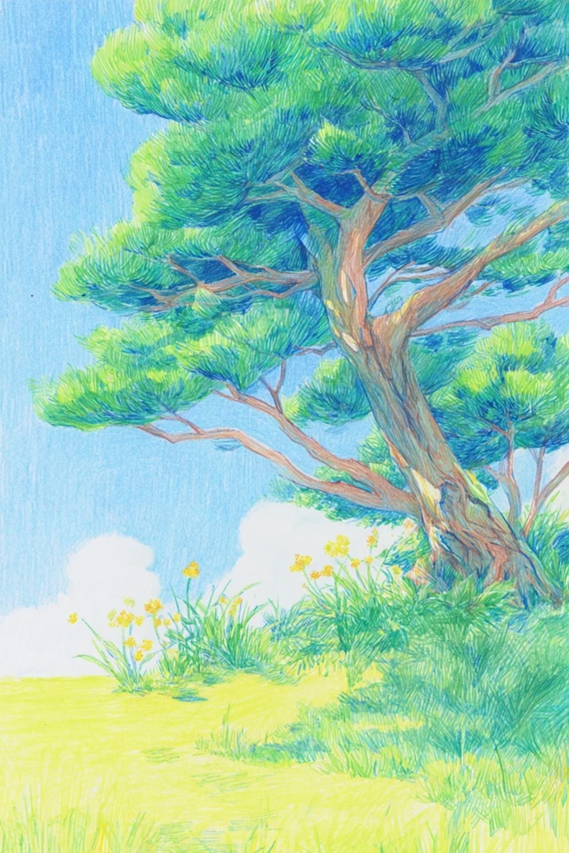 Azure Dream Sketch - Image 5