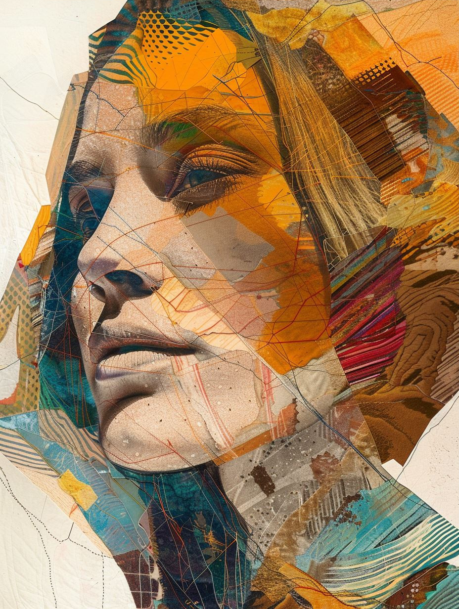 Fragmented Soul: A Study in Digital Collage - Image 3