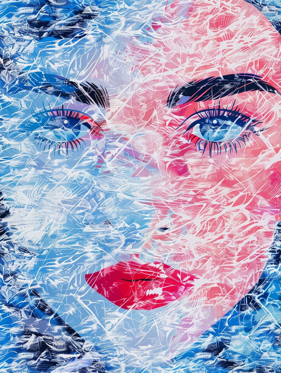 Fragmented Prism of Feminine Gaze - Image 1