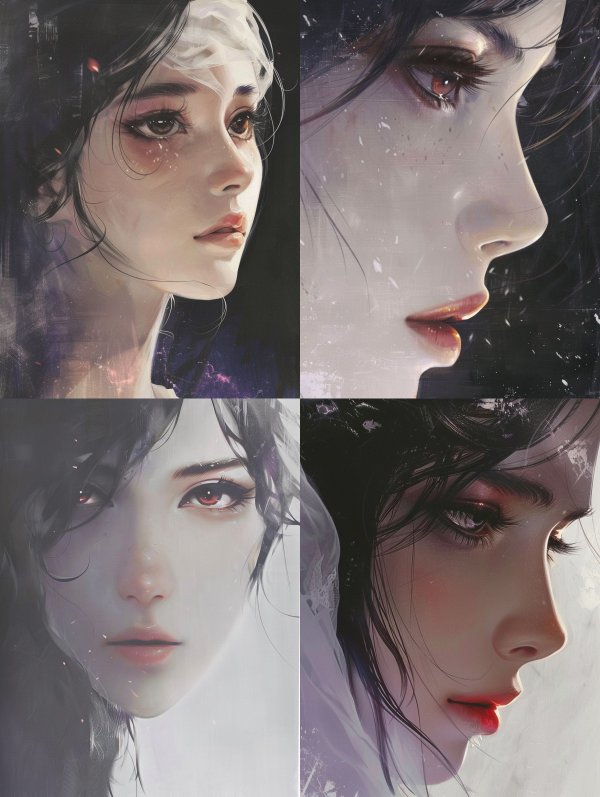 Ethereal Melancholy in Pale Tones