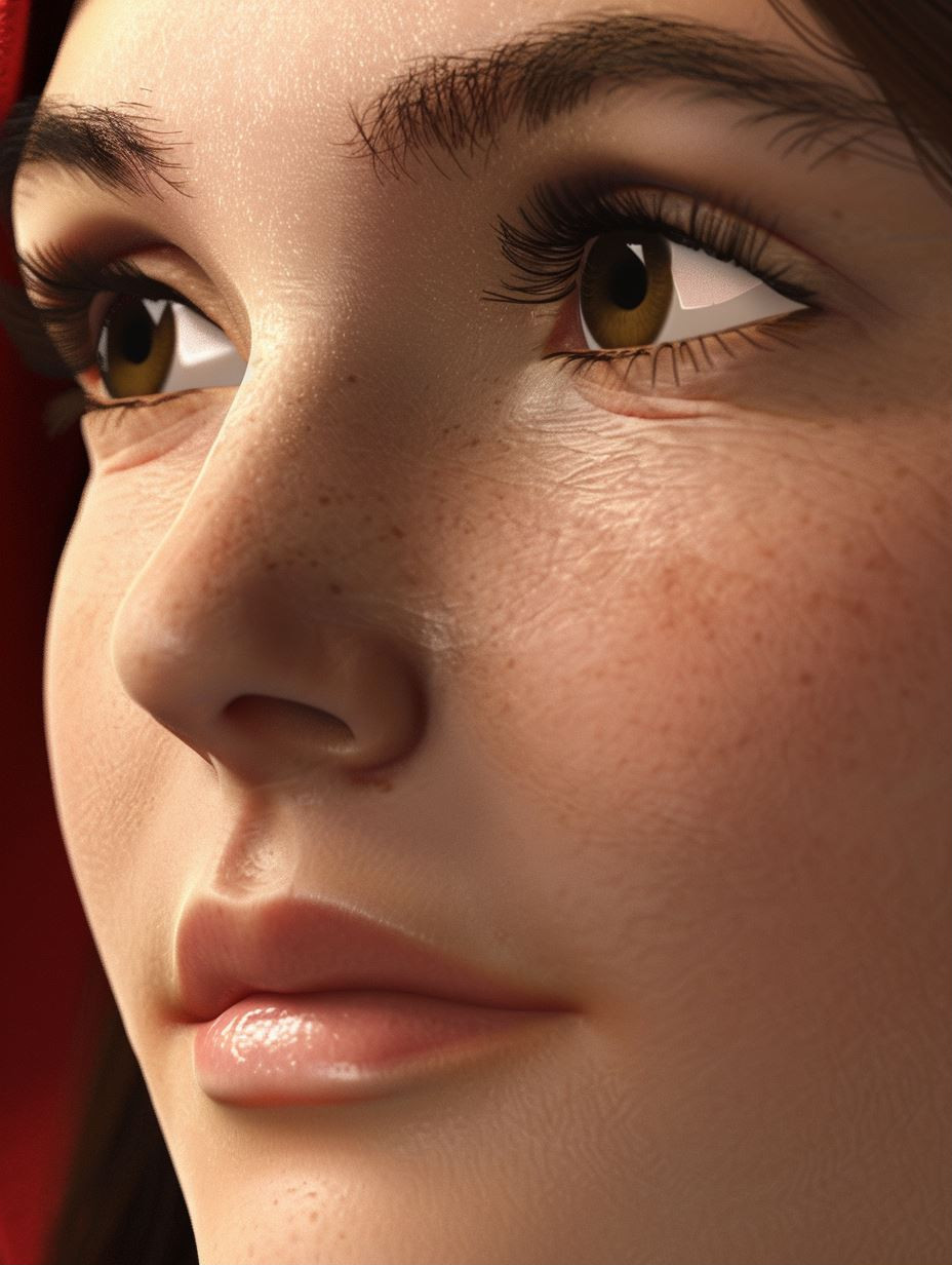 Hyper-Realistic Digital Human Portrait Study - Image 1