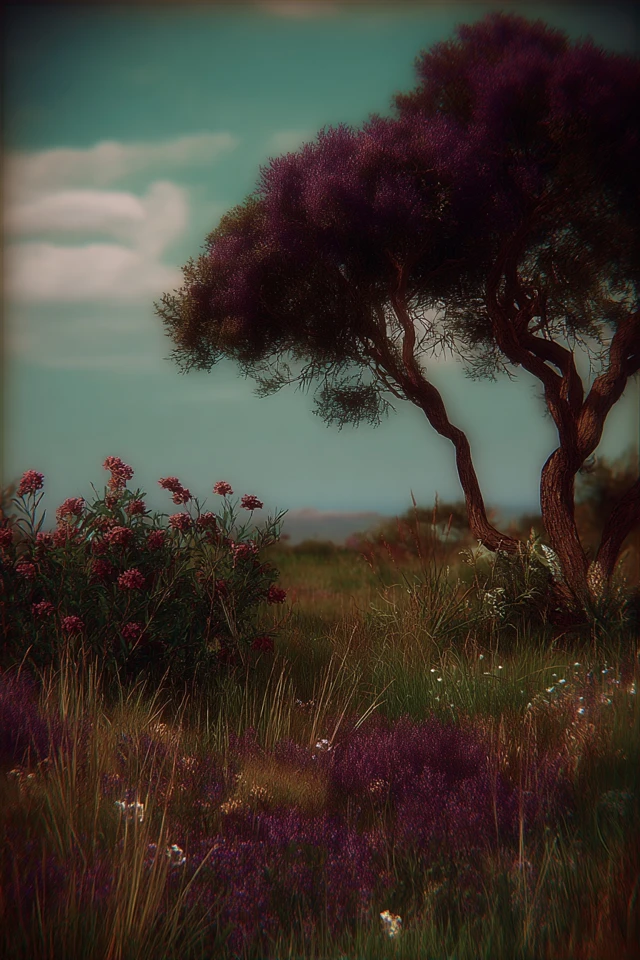Purple Haze Dreamscape Collage - Image 2