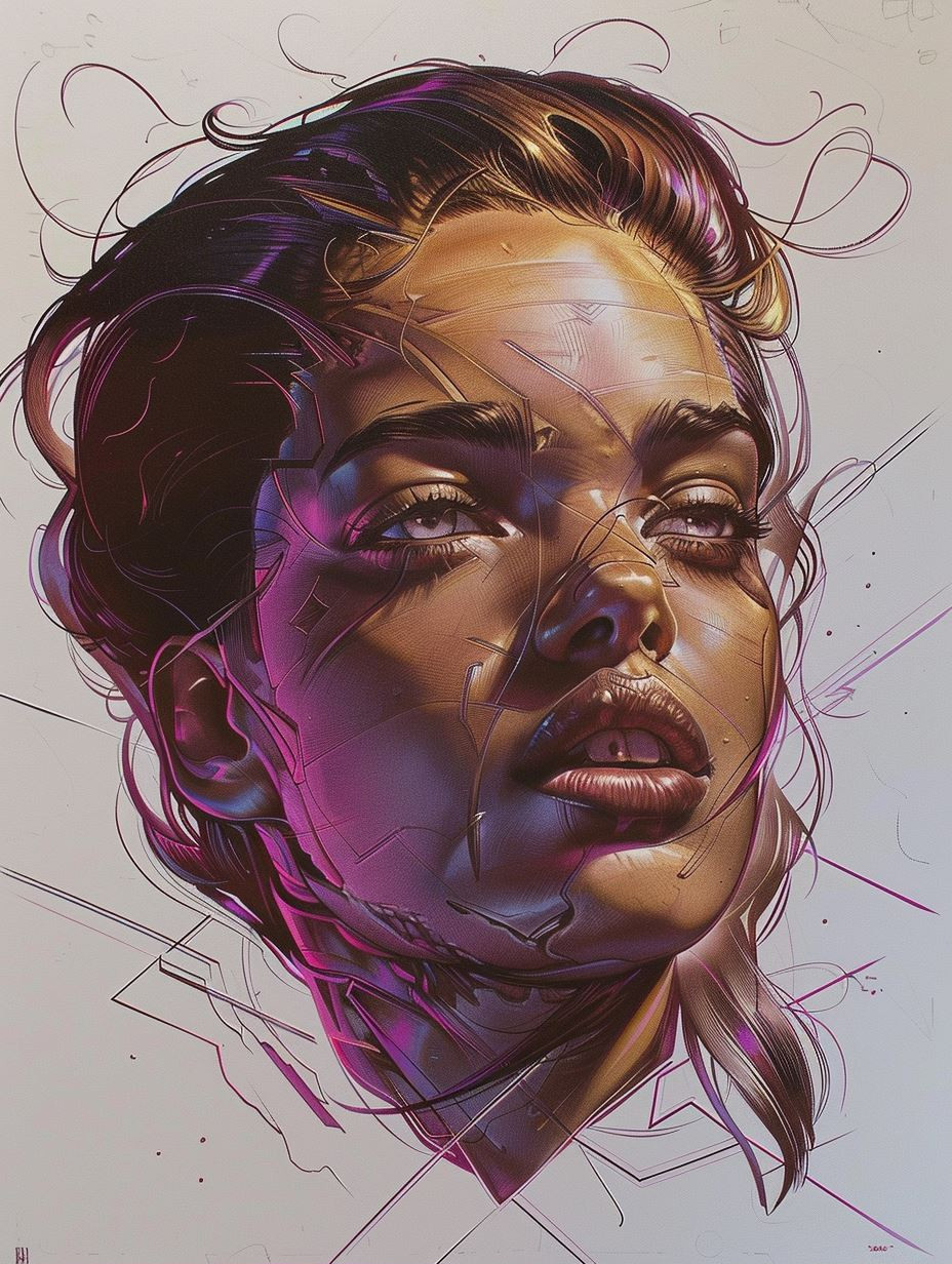 Ethereal Digital Portraiture Studies - Image 1