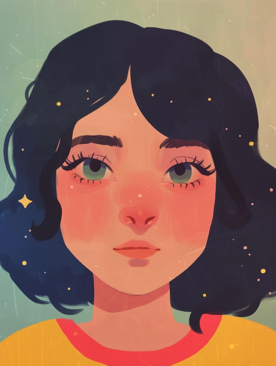 Faces of Imagination: A Portrait Study - Image 2