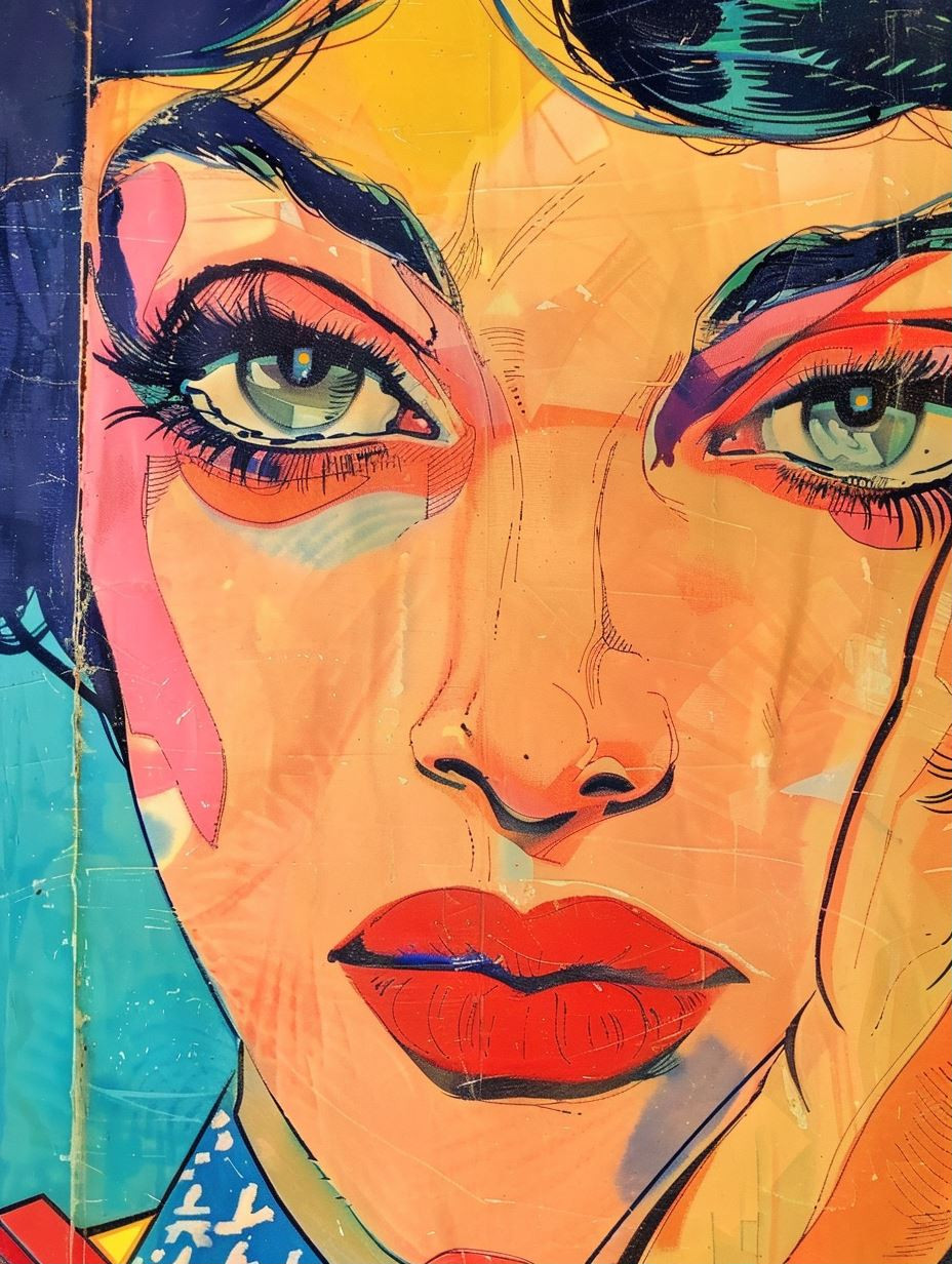 Vibrant Pop Art Portraits - Image 1