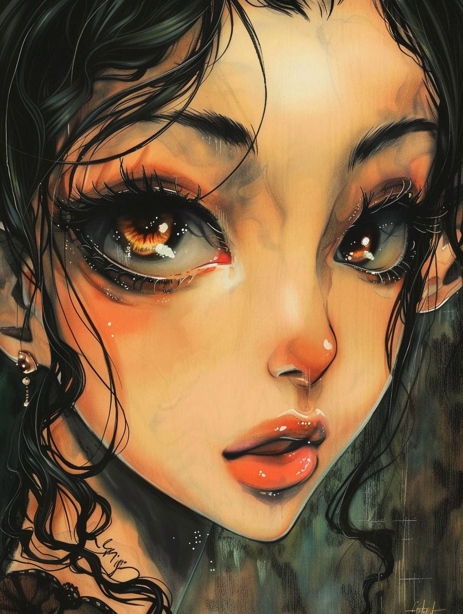Haunting Gaze of Ethereal Souls - Image 3