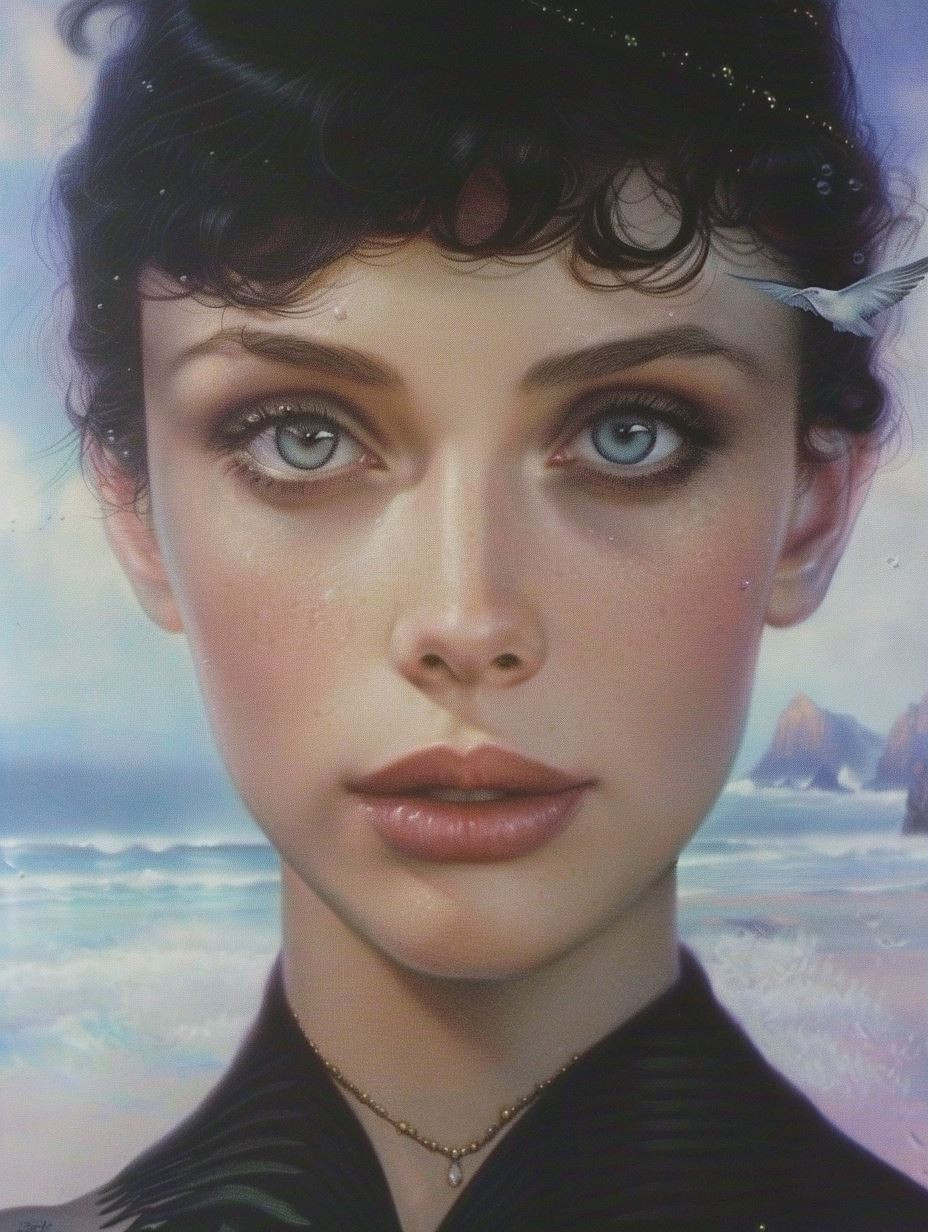 Ethereal Gaze of Celestial Beauties - Image 3