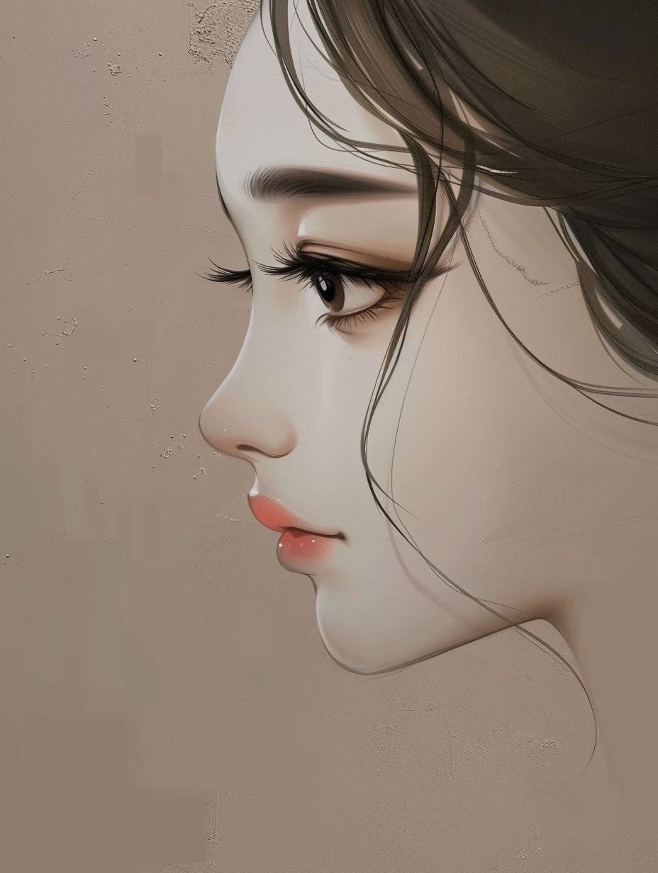 Ethereal Asian Digital Portraits - Image 4