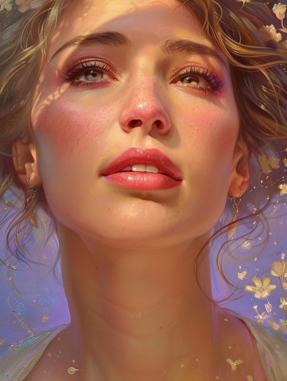 Dual Essence Ethereal Portrait - Image 3