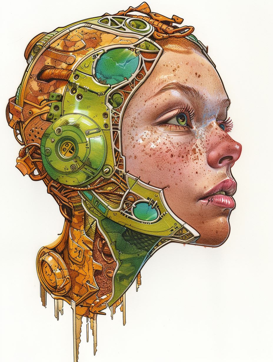 Ethereal Fusion of Human Nature - Image 3