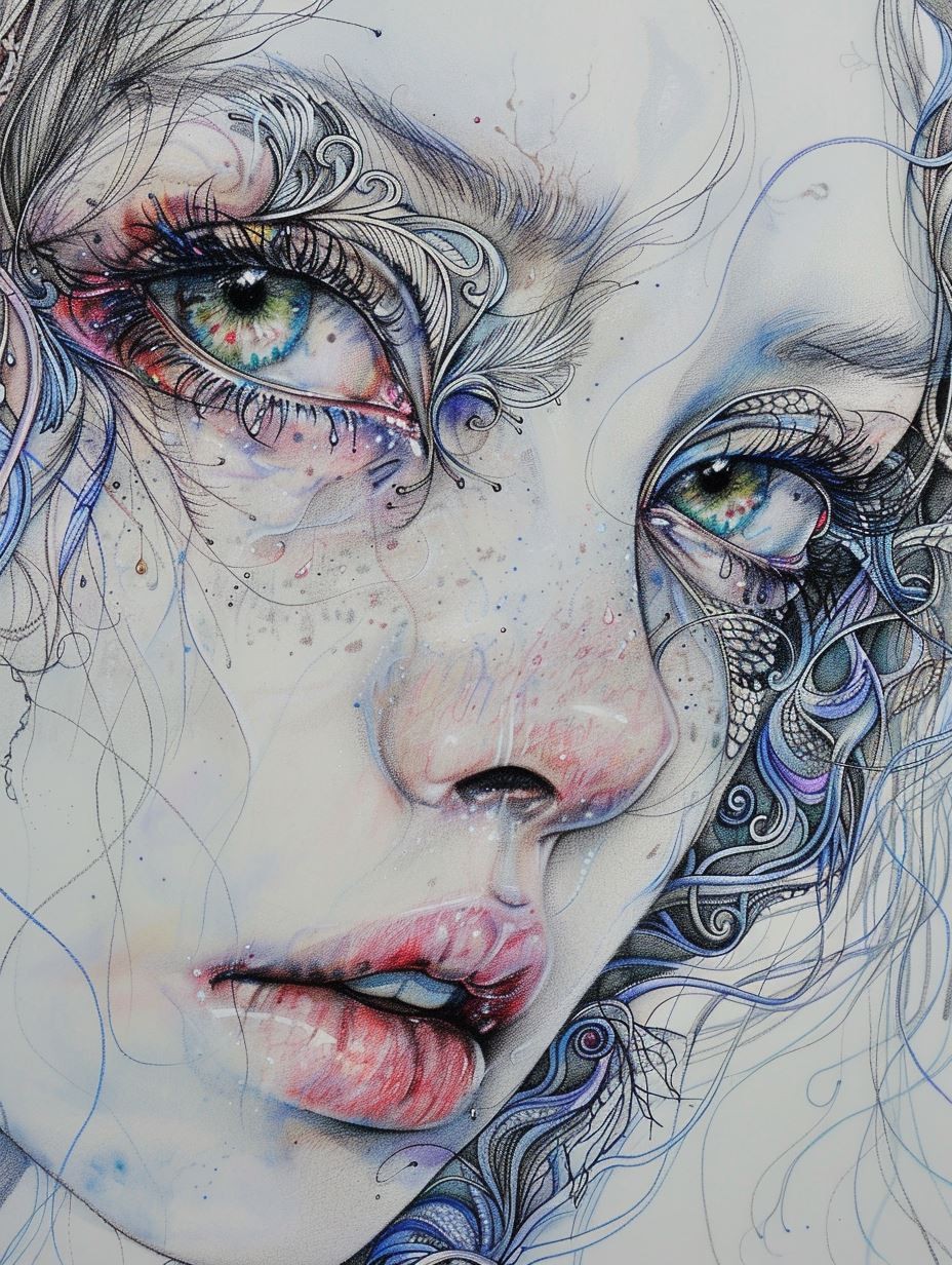 Ethereal Ink Dream - Image 1