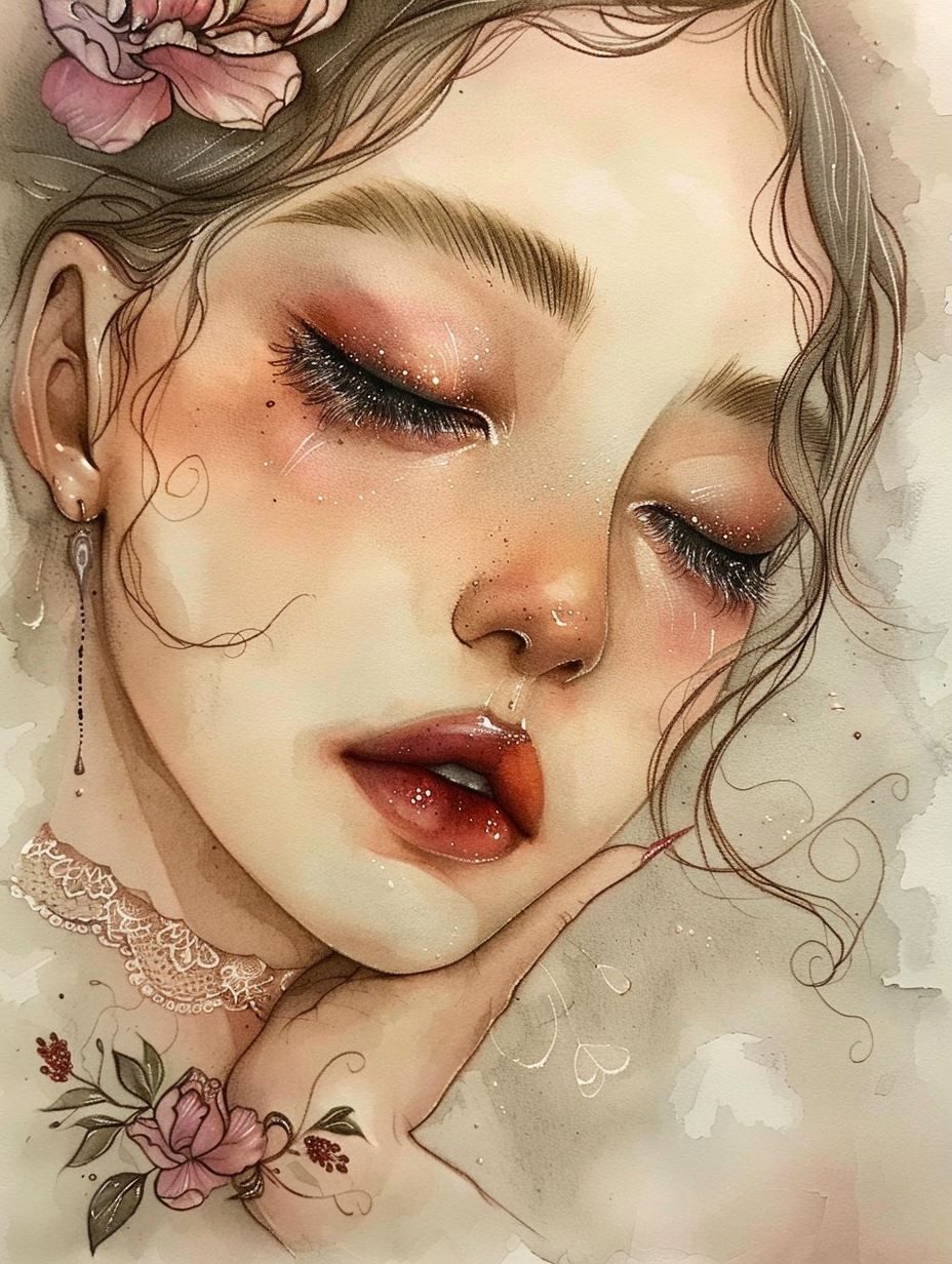 Ethereal Lace and Rose Dream - Image 3