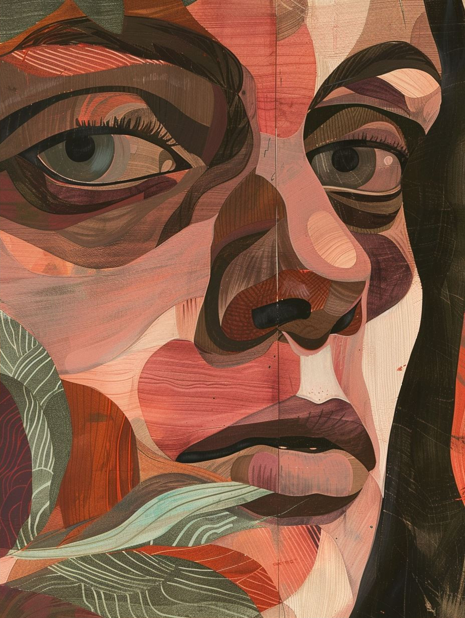 Abstract Earthy Portrait Studies - Image 2