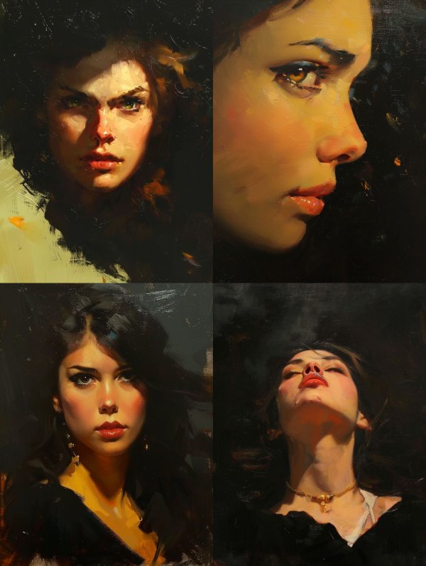 Shadows and Light: A Portrait Study