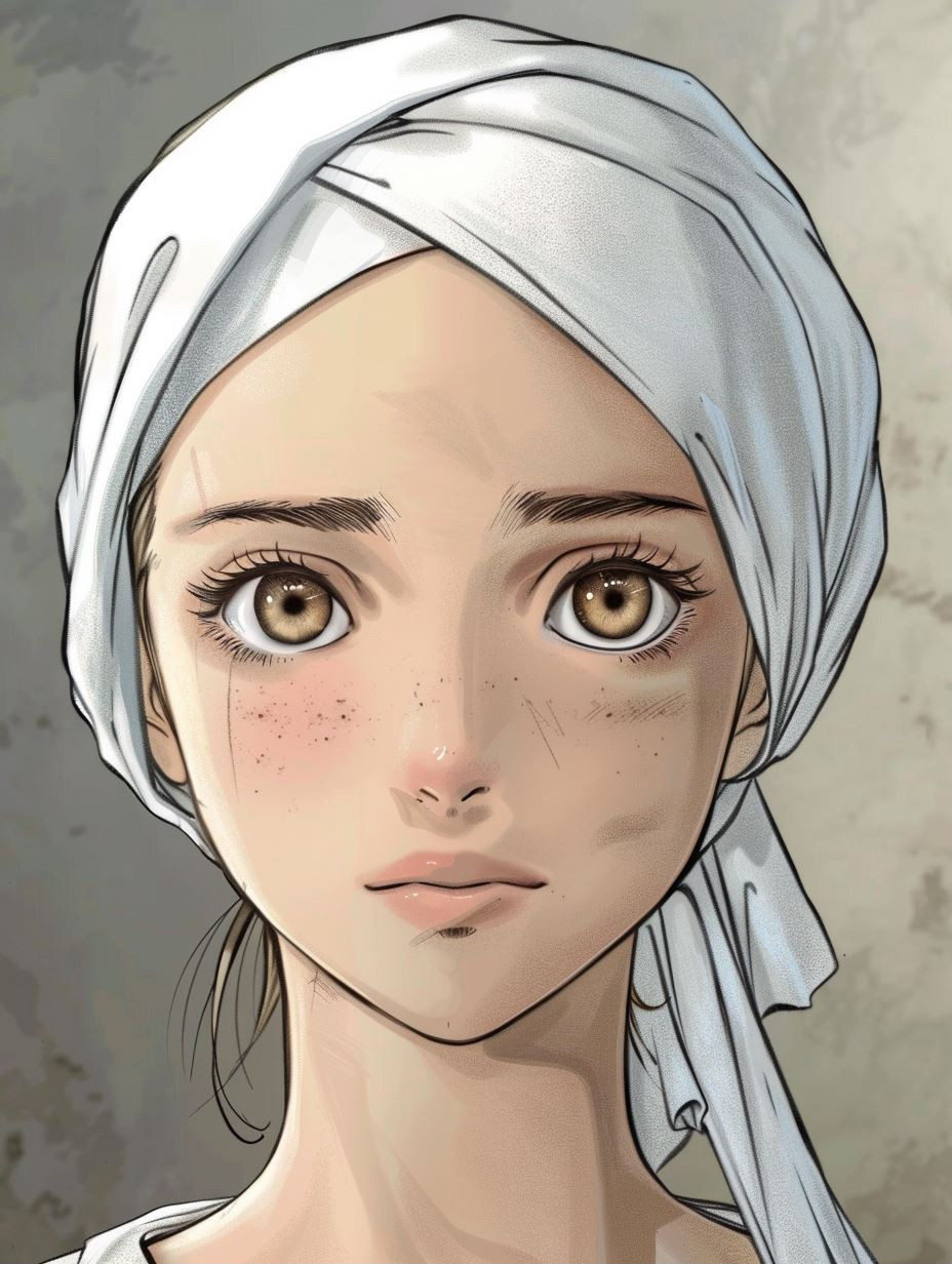 Anime Character Design Process and Sketches - Image 1