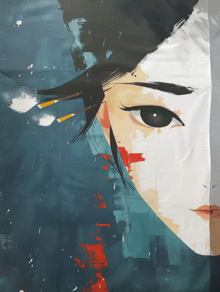 Ethereal Anime Portraits of a Mysterious Girl - Image 4