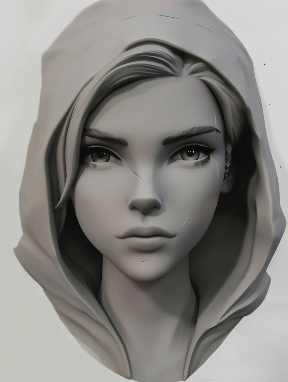 Ethereal Gaze of Innocence - Image 4