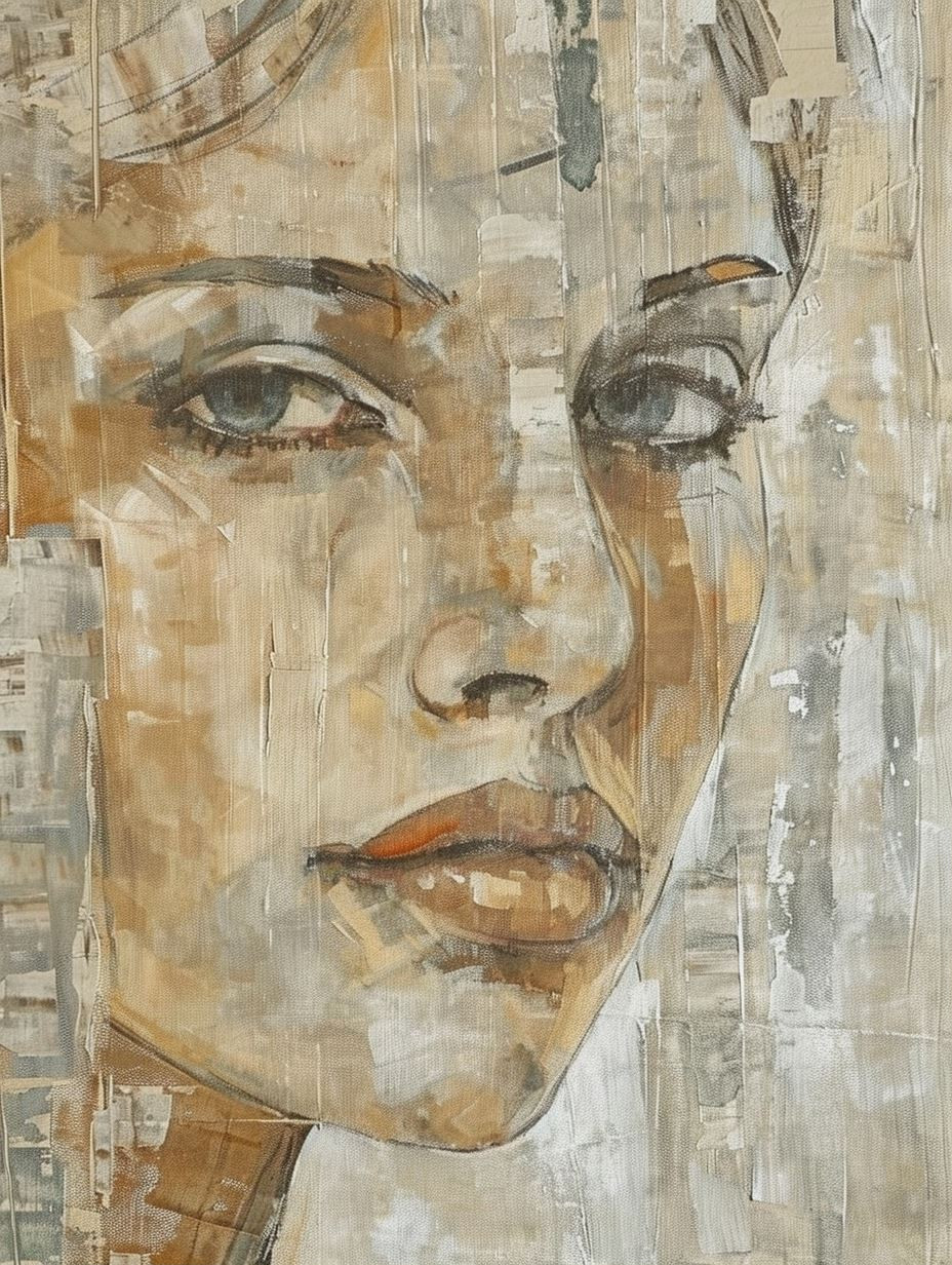 Fragmented Soul in Earthy Tones - Image 1