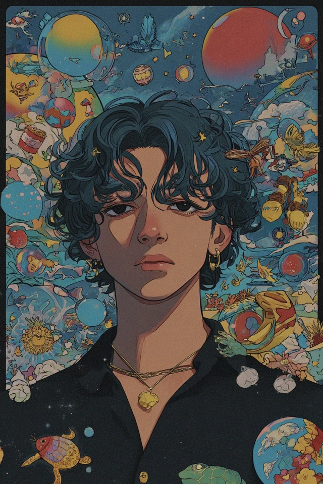 Cosmic Dreamer Portrait