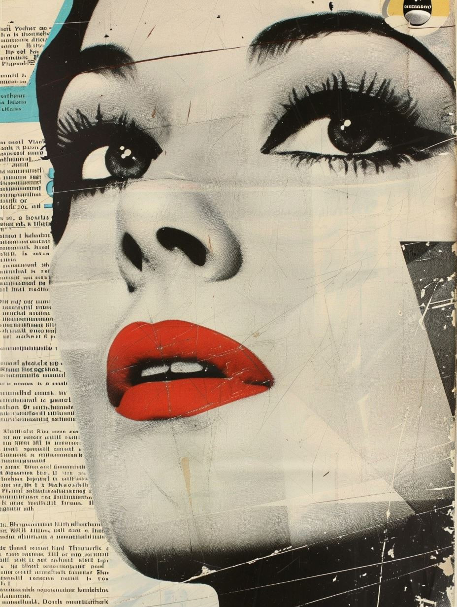 Fragmented Beauty: A Pop Art Study - Image 1