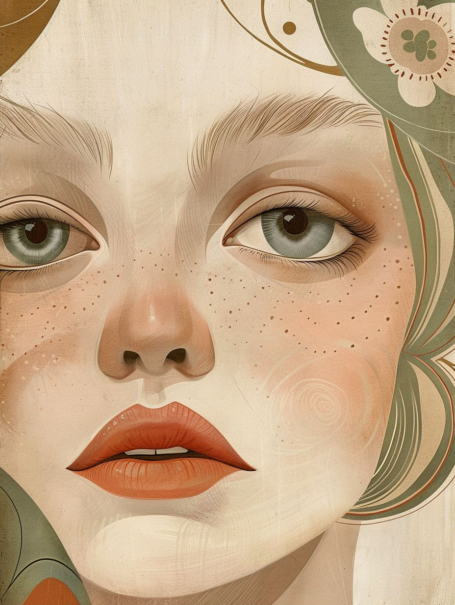 Floral Ethereal Portrait Study - Image 2