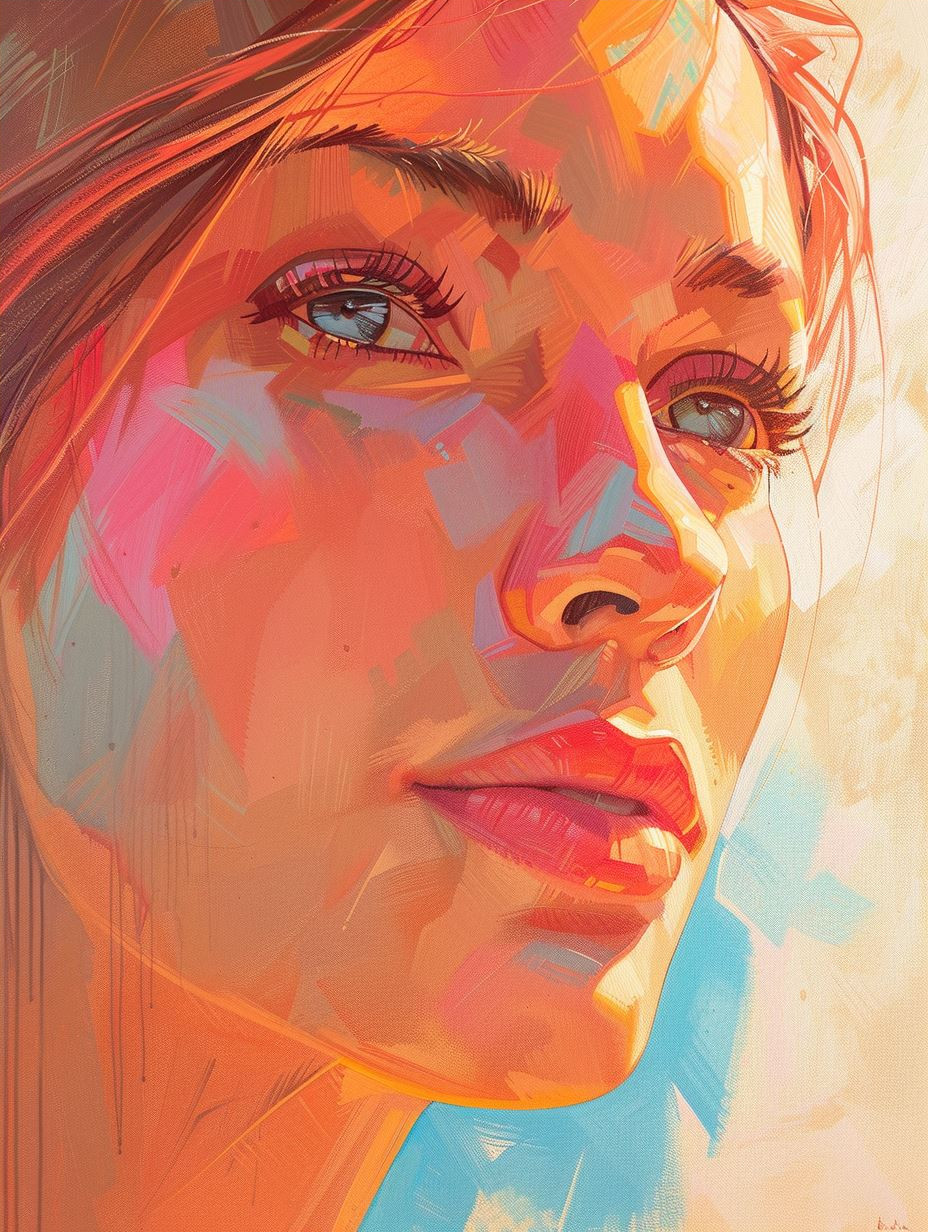 Radiant Hues of Feminine Grace - Image 4